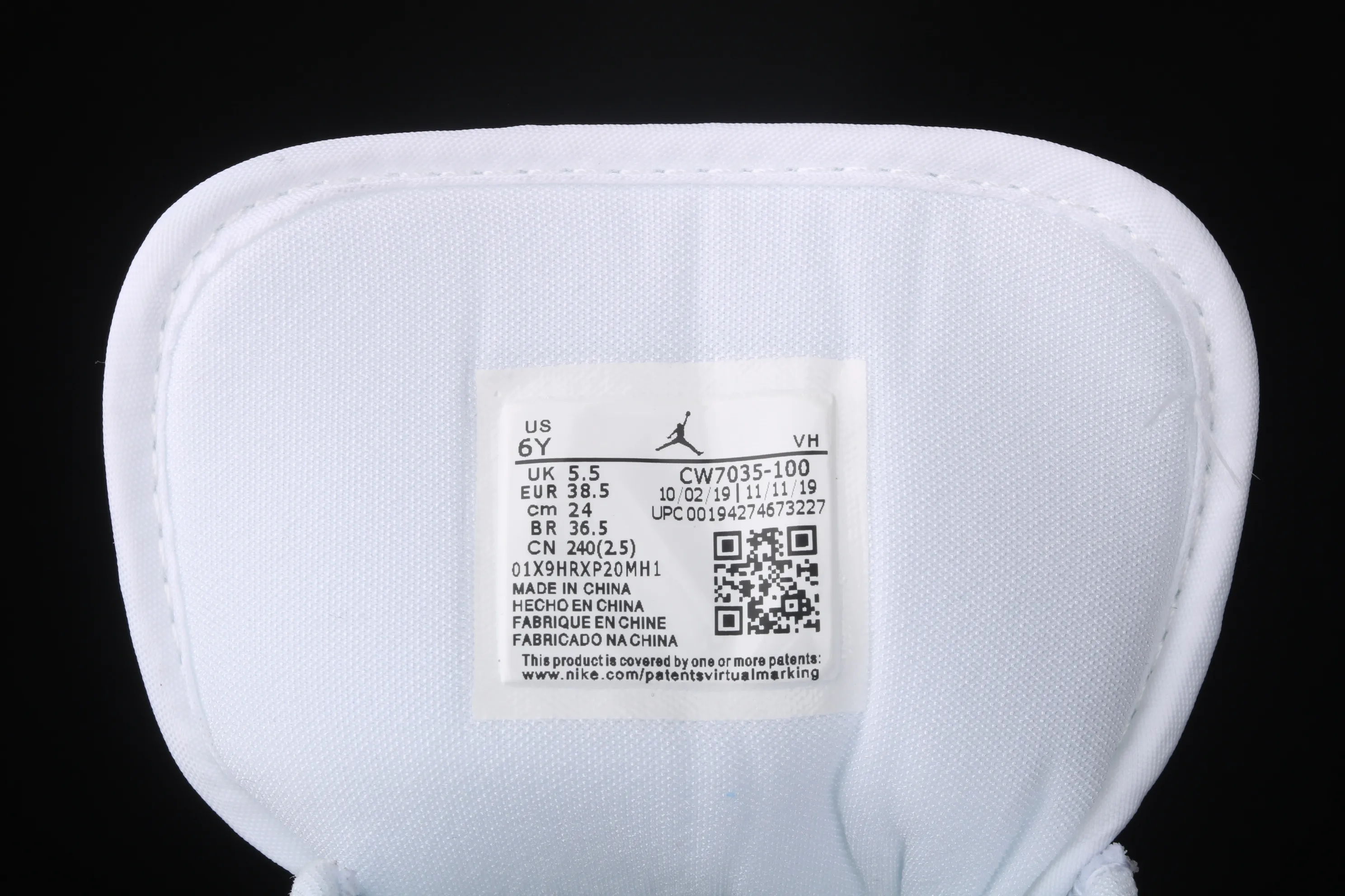 All categories Air Jordan Jordan series basketball shoes Air Jordan 1 Low Air Jordan 1 Low "White Multi" AJ1 Joe 1 four-color mandarin duck low-top cultural and leisure sports sneakers CW7035-100
